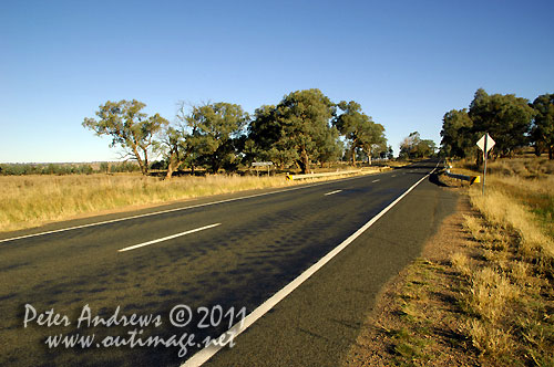Along the Mitchell Highway, just outside of Wellington, NSW Australia. Photo copyright Peter Andrews, Outimage Australia.