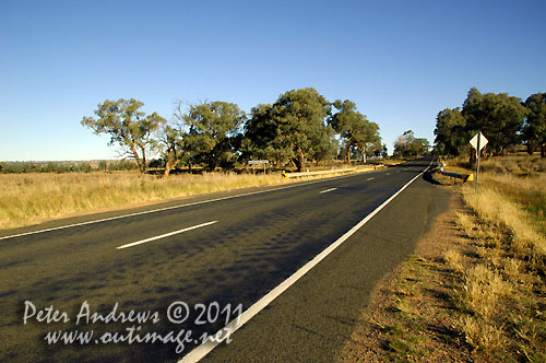 Along the Mitchell Highway, just outside of Wellington, NSW Australia.  Photo copyright Peter Andrews, Outimage Australia.