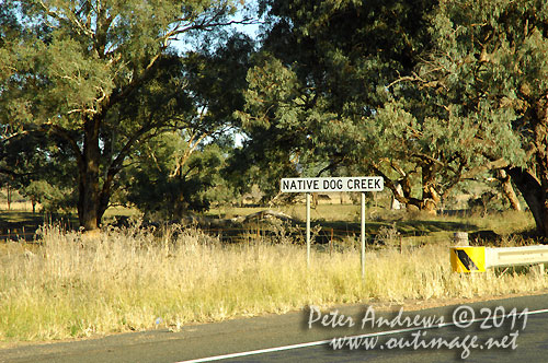 Along the Mitchell Highway, just outside of Wellington, NSW Australia. Photo copyright Peter Andrews, Outimage Australia.