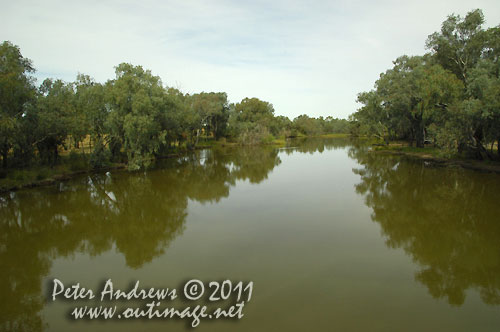 The Bogan River, Nyngan, NSW Australia. Photo copyright Peter Andrews, Outimage Australia.