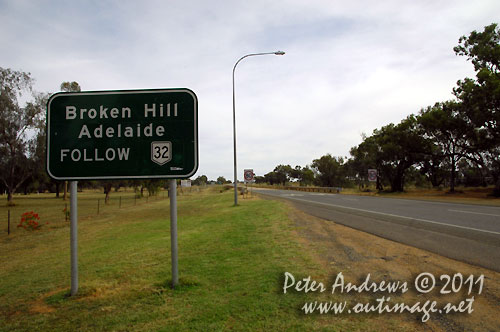 Directions from Nyngan, NSW Australia.  Photo copyright Peter Andrews, Outimage Australia.