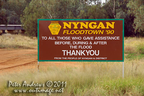 Gratitude from Nyngan, NSW Australia. Photo copyright Peter Andrews, Outimage Australia.