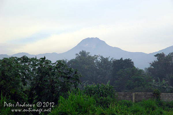 Mt. Apo, the highest mountain in the Philippines at 2,954 metres (9,692 ft) according to Wikipedia is a large solfataric, potentially-active stratovolcano and is located between Davao City, Davao del Sur and Cotabato provinces in Mindanao. Photo copyright Peter Andrews, Outimage Australia.