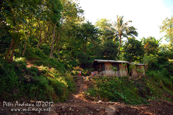 A house on the hill, Cotabato Province, Mindanao, Philippines. Photo copyright Peter Andrews, Outimage Australia.