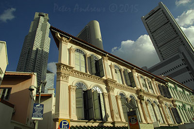 Walking from Circular Road to Chinatown in Singapore as the city prepares for the Lunar New Year.