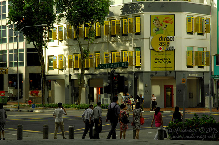 Walking from Circular Road to Chinatown in Singapore as the city prepares for the Lunar New Year.