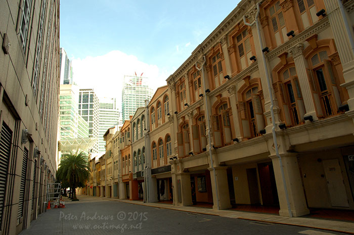 Walking from Circular Road to Chinatown in Singapore as the city prepares for the Lunar New Year.