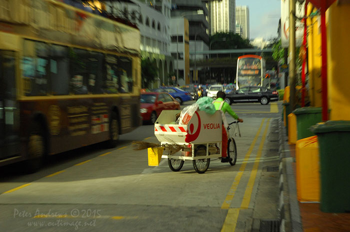 Walking from Circular Road to Chinatown in Singapore as the city prepares for the Lunar New Year.