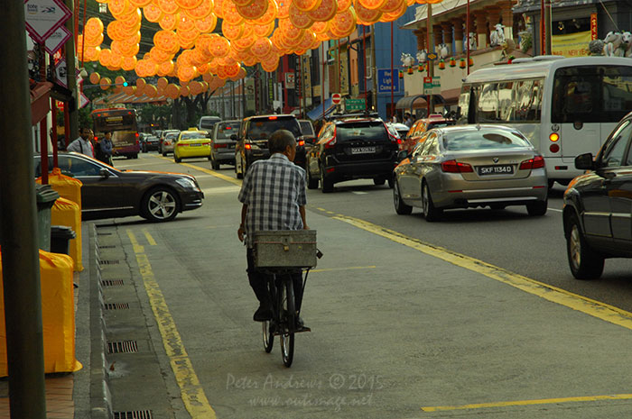 Walking from Circular Road to Chinatown in Singapore as the city prepares for the Lunar New Year.