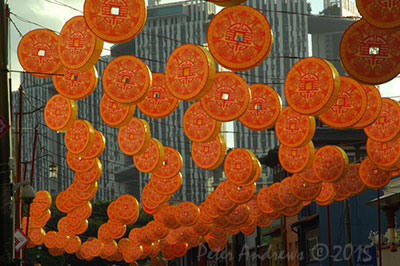 Walking from Circular Road to Chinatown in Singapore as the city prepares for the Lunar New Year.