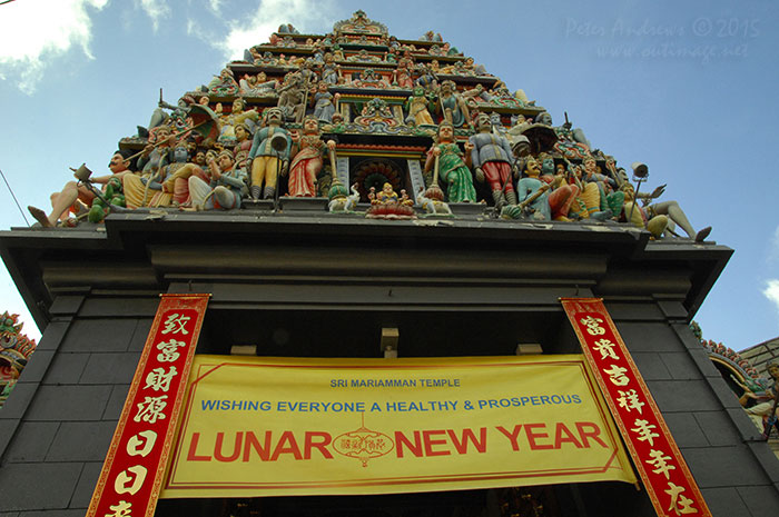 Walking from Circular Road to Chinatown in Singapore as the city prepares for the Lunar New Year.