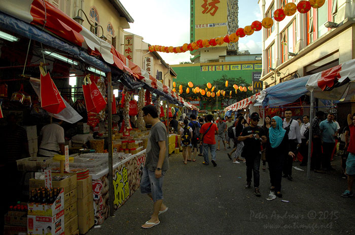 Walking from Circular Road to Chinatown in Singapore as the city prepares for the Lunar New Year.