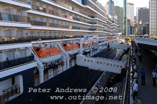 The Queen Victoria at Circular Quay.