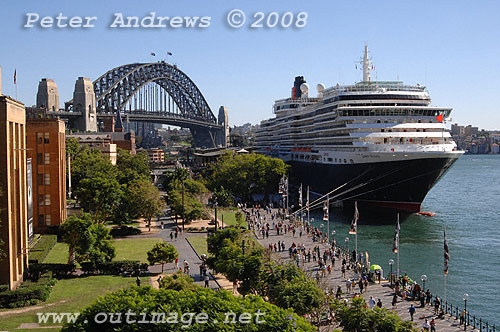 The Queen Victoria at Circular Quay.