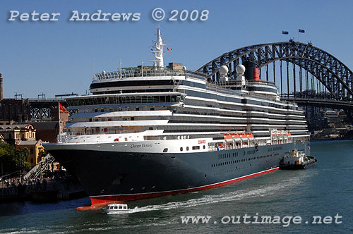 The Queen Victoria at Circular Quay.