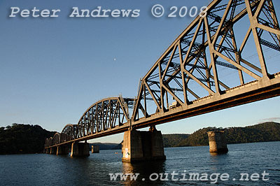 The Hawkesbury River Railway Bridge.