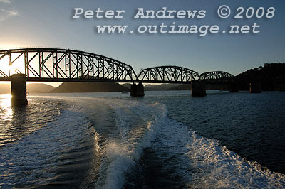 The Hawkesbury River Railway Bridge.