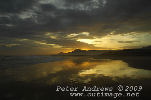 Illawarra's Corrimal Beach at sunset. Photo copyright Peter Andrews, Outimage.