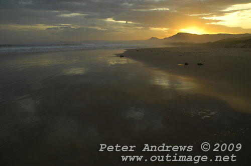 Illawarra's Corrimal Beach at sunset. Photo copyright Peter Andrews, Outimage.