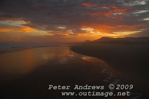 Illawarra's Corrimal Beach at sunset. Photo copyright Peter Andrews, Outimage.