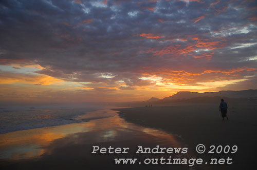 Illawarra's Corrimal Beach at sunset. Photo copyright Peter Andrews, Outimage.