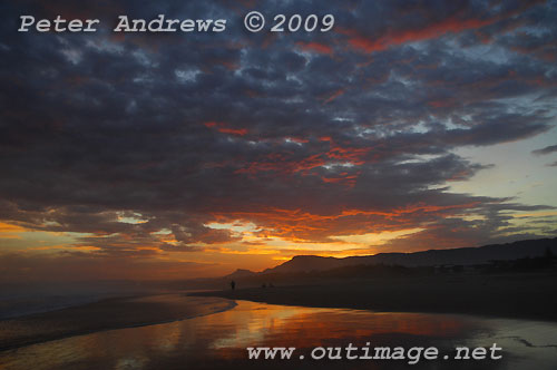 Illawarra's Corrimal Beach at sunset. Photo copyright Peter Andrews, Outimage.