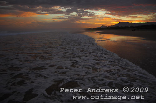 Illawarra's Corrimal Beach at sunset. Photo copyright Peter Andrews, Outimage.