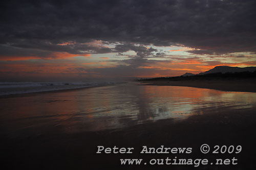 Illawarra's Corrimal Beach at sunset. Photo copyright Peter Andrews, Outimage.