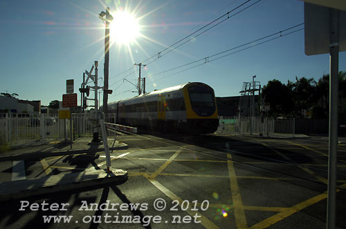 Evening commute in Newcastle. Photo copyright Peter Andrews, Outimage Publications.