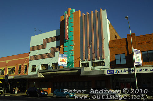 The Royal Theatre on Hunter Street, Newcastle. Photo copyright Peter Andrews, Outimage Publications.