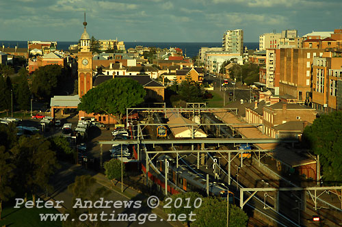 Newcastle Railway Station. Photo copyright Peter Andrews, Outimage Publications.