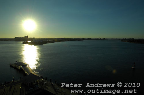 Hunter River Newcastle. Photo copyright Peter Andrews, Outimage Publications.