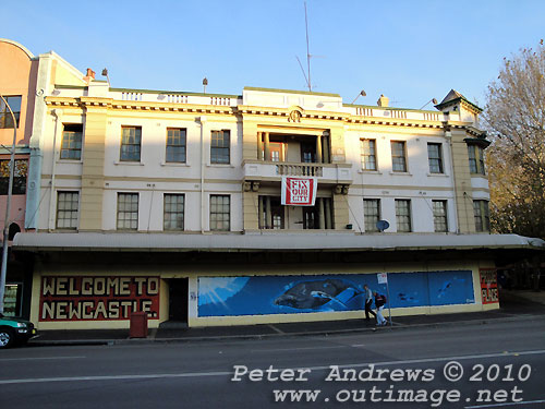 Hunter Street Newcastle. Photo copyright Peter Andrews, Outimage Publications.