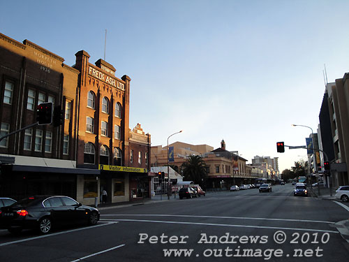 Hunter Street Newcastle. Photo copyright Peter Andrews, Outimage Publications.