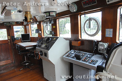 Argentine Navy's Sail Training Ship ARA Libertad, at Garden Island Sydney Australia 2008. Copyright Peter Andrews 2008.