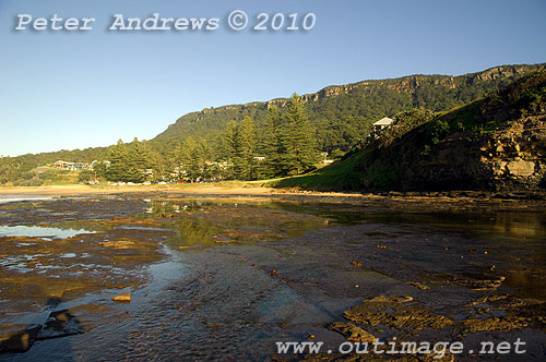 A mid August Saturday morning surf at Location 1, New South Wales Illawarra Coast, Australia. Photo copyright, Peter Andrews, Outimage Publications.