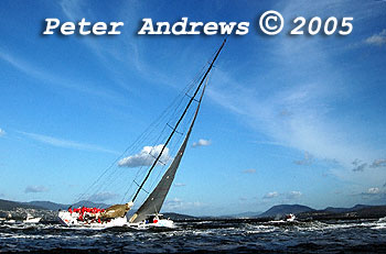 The 2005 Rolex Sydney Hobart Yacht Race.