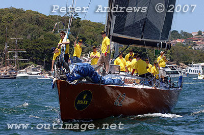 Martin James' Farr 65 Pirelli.