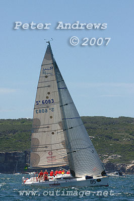 Robert Date's Sydney 38 Scarlet Runner.