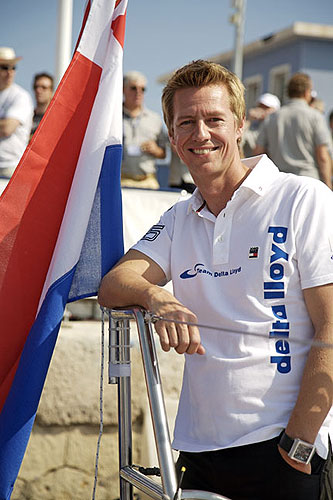 Media Crew Member, Sander Pluijm. Photo copyright David Branigan Oceansport.