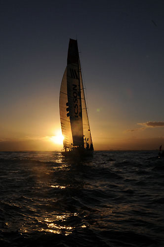 Ericsson 3 are the third boat into Cape Town on leg 1 of the Volvo Ocean Race. Photo copyright Dave Kneale - Volvo Ocean Race.