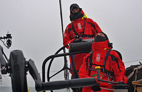 Green Dragon, on leg 4 of the Volvo Ocean Race, from Singapore to Qingdao, China. Photo copyright Guo Chuan / Green Dragon Racing / Volvo Ocean Race.