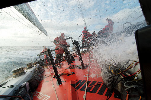 PUMA Ocean Racing on leg 5 of the Volvo Ocean Race. Photo copyright Rick Deppe / PUMA Ocean Racing / Volvo Ocean Race.
