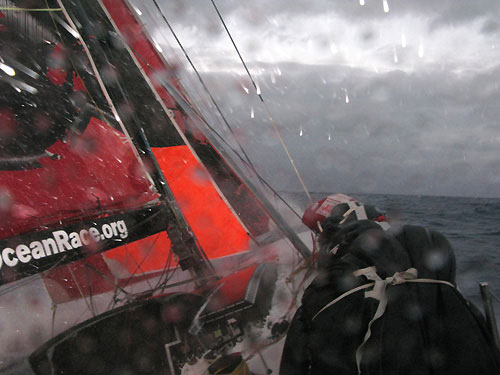 Il mostro beating to Cape Horn en route to Rio De Janeiro on leg 5 of the Volvo Ocean Race. Photo copyright Rick Deppe / PUMA Ocean Racing / Volvo Ocean Race.