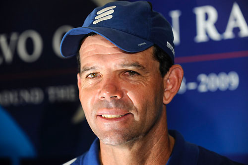 Ericsson 4's skipper Torben Grael back at the leg 6 skippers press conference in Rio de Janeiro. Photo © Rick Tomlinson / Volvo Ocean Race.