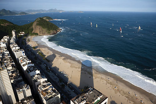 The start of Leg 6 of the Volvo Ocean Race, from Rio de Janeiro to Boston. Photo copyright Sally Collison / PUMA Ocean Racing / Volvo Ocean Race.