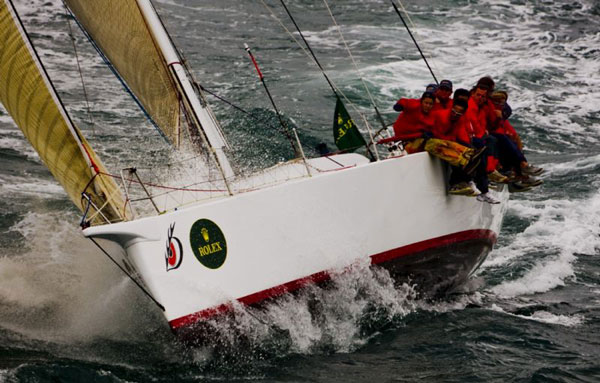 Hong Kong skipper Sam Chan's TP52 Ffreefire during the Rolex China Sea Race 2008. Photo Copyright ROLEX and Carlo Borlenghi.