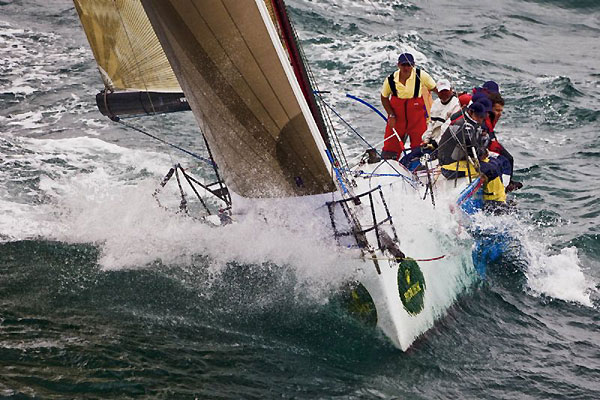 Skipper Paul Bankowski's Ker 11.3 Jaywalker at sea during the Rolex China Sea Race 2008. Photo copyright ROLEX and Carlo Borlenghi.