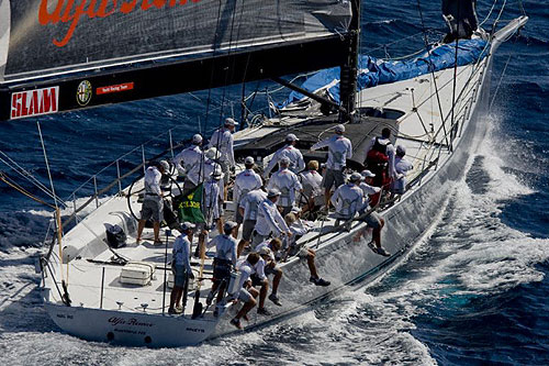 Neville Crichton's Alfa Romeo in the Maxi Yacht Rolex Cup 2008.  Photo copyright Rolex - Carlo Borlenghi.