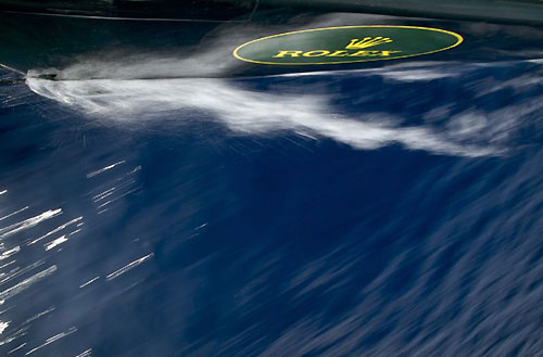 Onboard Jim Swartz's STP65 Moneypenny during the Rolex Middle Sea Race 2008. Photo copyright ROLEX and Daniel Forster.